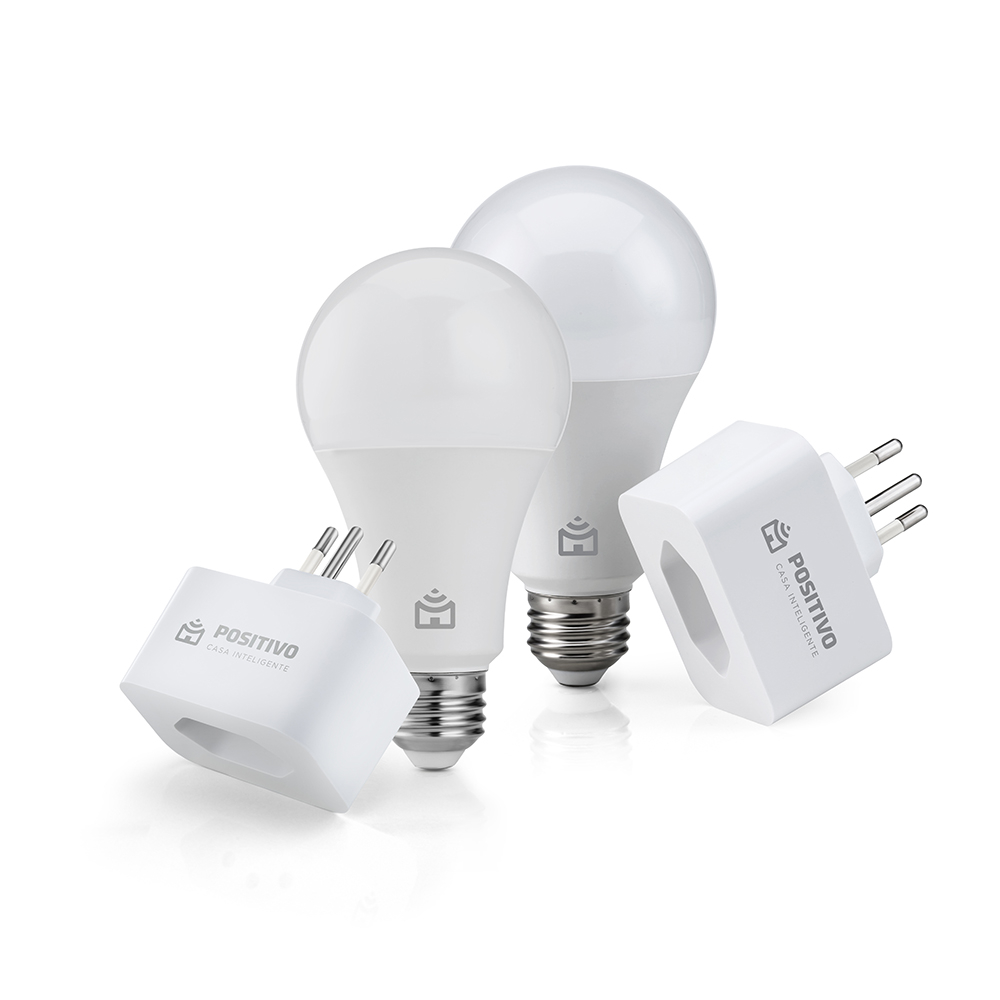 Tomada Inteligente 10A Positivo Smart Home - Smart Plug Wi-Fi