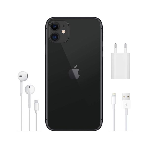 iPhone 11 64gb Tela 6.1'' 12MP iOS 13 Preto - Apple